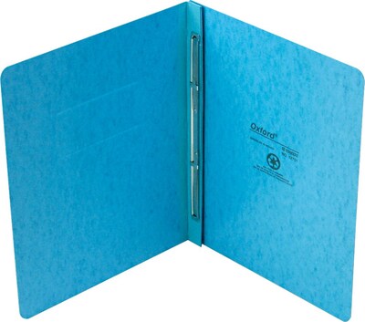 Oxford® PressGuard® 8-1/2 Punching Report Covers, Letter-Size, Light Blue