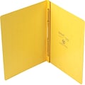 Pendaflex PressGuard® Report Cover with 2-Piece Fastener, Yellow, 8 1/2 x 11
