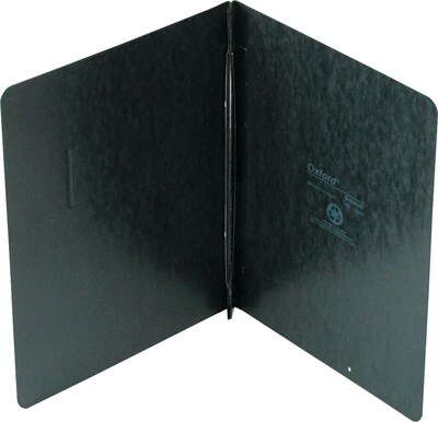 Oxford PressGuard Embossed Report Cover with Fastener, Letter Size, Black (12906)