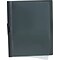 Oxford ReadyClip No-Punch Report Cover, Clear/Black, 8 1/2 x 11