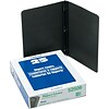 Oxford Embossed Report Cover, Letter Size, Black, 25/Box (ESS52506)