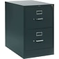 HON® 310 Series Vertical File Cabinet, Legal, 2-Drawer, Charcoal, 26 1/2"D