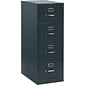 HON 310 Series Vertical File Cabinet, Legal, 4-Drawer, Charcoal, 26 1/2D (314CPS)