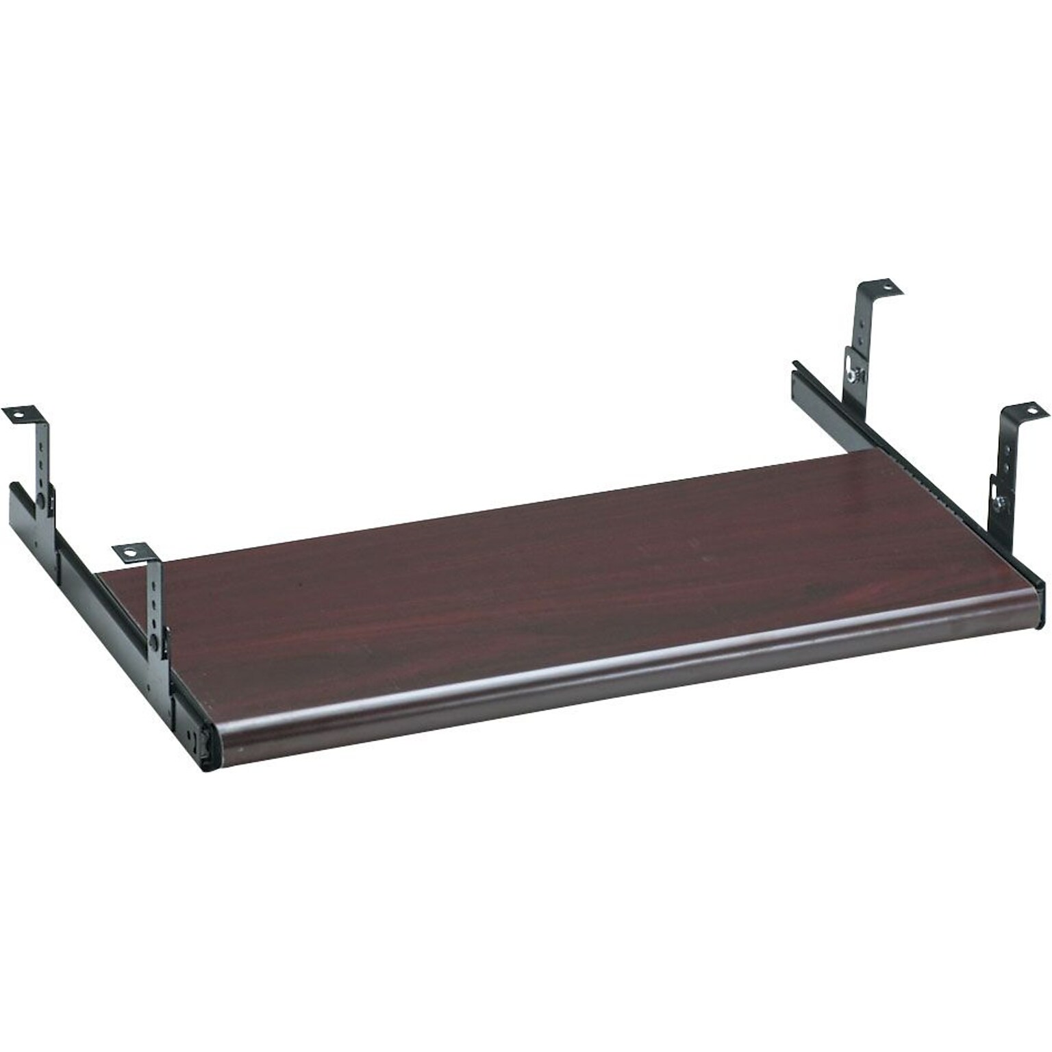 HON® 94000 Series Slide-Away Keyboard Platform, Mahogany