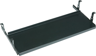 Black Keyboard Mouse Tray