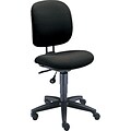 HON® ComforTask Task/Computer Chair, Fabric, Black, Seat: 20W x 17D, Back: 16 1/4W x 17 3/4- 20 1/4H