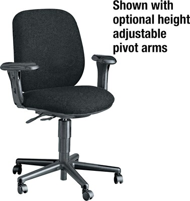 HON® 7700 Series Task Chairs, Multi-Task, Black