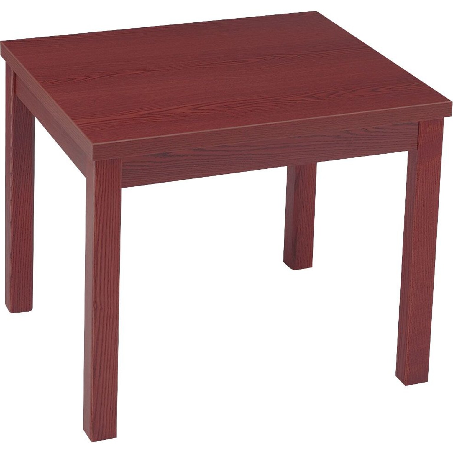 HON® Reception Room Furniture in Mahogany Finish, End Table