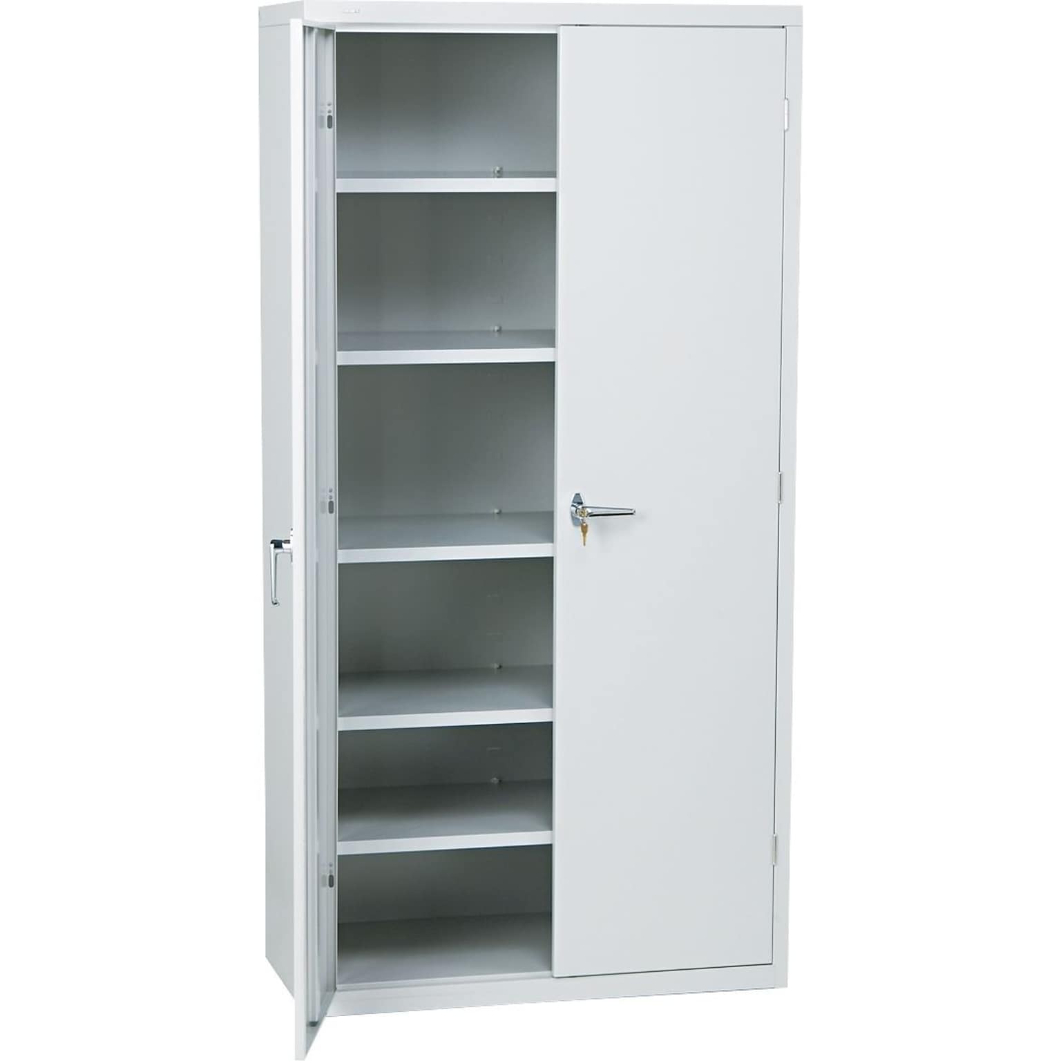 HON Brigade 5-Shelf Storage Cabinet, Light Gray, 72H x 36W x 18 1/8D NEXT2017