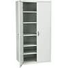 HON® Brigade 5-Shelf Storage Cabinet, Light Gray, 72H x 36W x 24 1/8D