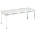 HON® Utility Table, Grey/Grey, 30x72