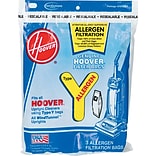Hoover Type Y Allergen () Upright Vacuum, Multicolour (4010100Y)