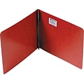 Acco Presstex® Top Binding Report Cover with Fasteners, 4 1/4 c. to c.: 8-1/2 x 11, Red