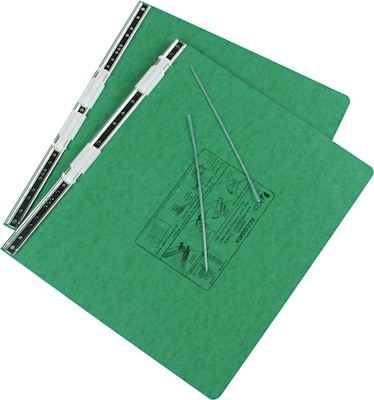 ACCO Presstex 6 Ringless Hanging Binder, Dark Green (54076)