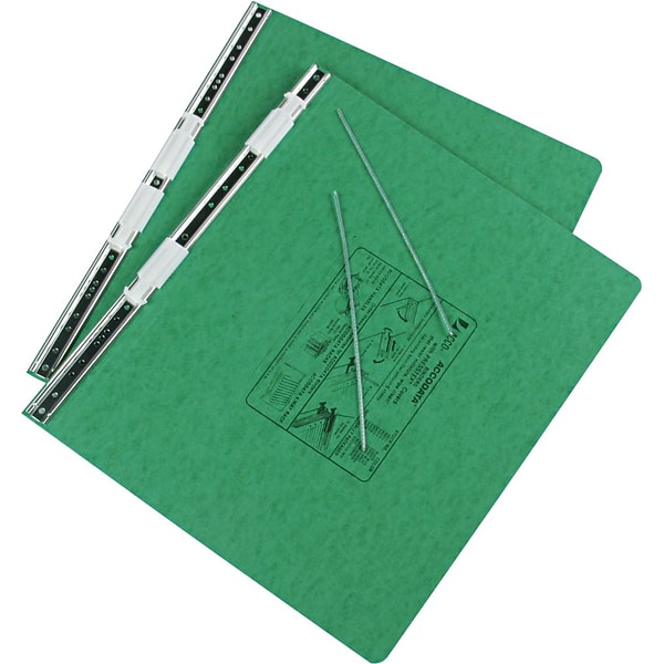 ACCO PRESSTEX Standard 6 Hanging Binder, Dark Green (A7054076)