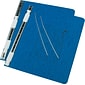 ACCO PRESSTEX® Covers with Storage Hooks Data Binder, Dark Blue, 12" x 8 1/2", 6" (Ring Diameter)