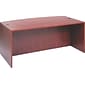 Alera™ Valencia Series Executive Suites in Medium Cherry, Bow Front Desk Shell