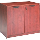 Alera® Valencia Series Executive Suites Lateral File Cabinet, Medium Cherry, Legal (VA613622MC)