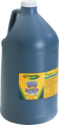 Crayola® Gallon Washable Paints, Black
