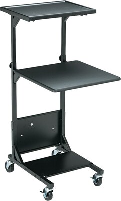 Balt® Adjustable-Height Projection Stand; 3-Shelf