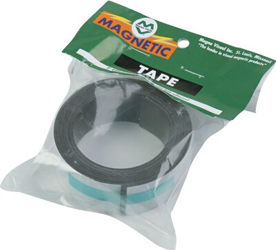 Magna Visual® Tape for Shelf Labeling, 1"x4'
