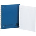 Mead 1-Subject Notebooks, 8.5 x 11, College Ruled, 80 Sheets, Each (MEA06548)