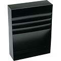 STEELMASTER® Stationery Drawer Organizer, 3 Compartments, Black (271R2S15BK)