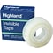 Highland Invisible Tape,  3/4 x 36 yds., 1/Roll (6200341296)