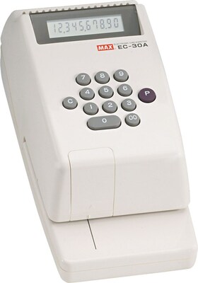 Max® EC30A Electronic Check Writer