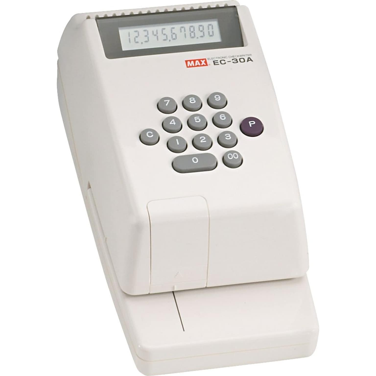 Max® EC30A Electronic Check Writer