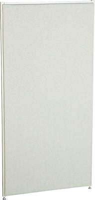 HON Verse Panel, 30W x 60H, Light Gray Finish, Gray Fabric (BSXP6030GYGY)