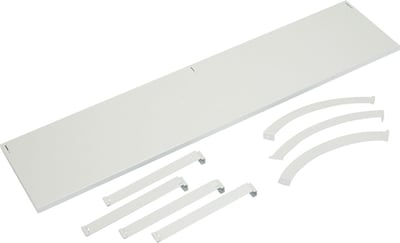 HON Verse Hanging Shelf, 60"W, Light Gray Finish (BSXVSH60GYGY)