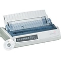 OKI Microline 62411701 USB/Parallel Black & White Dot Matrix Printer