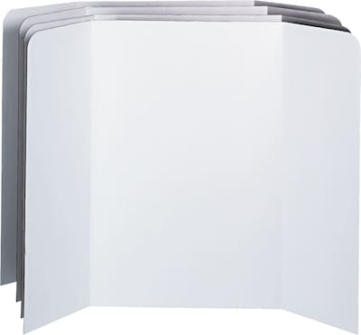 Pacon Spotlight™ Presentation Boards, White Boards, 48 x 36, 4/Ct