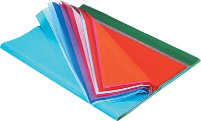 Spectra® Deluxe Bleeding Art Tissue™, 20x30, Assorted Colors, 100 Sheets