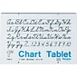 Pacon Two-Hole Punched Chart Tablet with Cursive Cover, 24" x 16", Ruled, 30 Sheets/Pk