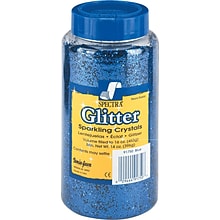 Pacon Spectra Glitter, Blue 1 lb