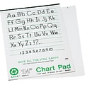 Pacon S.A.V.E Recycled Chart Pad, 24 x 32, 1 1/2 Ruling, 70 Sheets/Pad