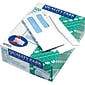 Quality Park Security Tinted #8 Double Window Envelope, 3 5/8" x 8 5/8", White, 500/Box (QUA24532)