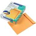 Quality Park Gummed Open-End Catalog Envelopes, 10 x 13, Brown, 100/Bx (QUA41667)