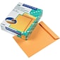 Quality Park Gummed Open-End Catalog Envelopes, 10" x 13", Brown, 100/Bx (QUA41667)