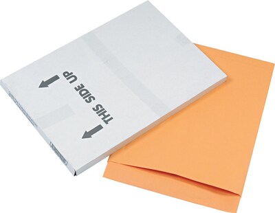 Quality Park Unsealed Catalog Envelope, 22 x 17, Kraft, 25/Box (42356)