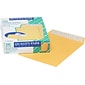 Quality Park Redi-Strip Open End Peel & Seal #13 Catalog Envelope, 10" x 13", Brown Kraft, 100/Box (44762)