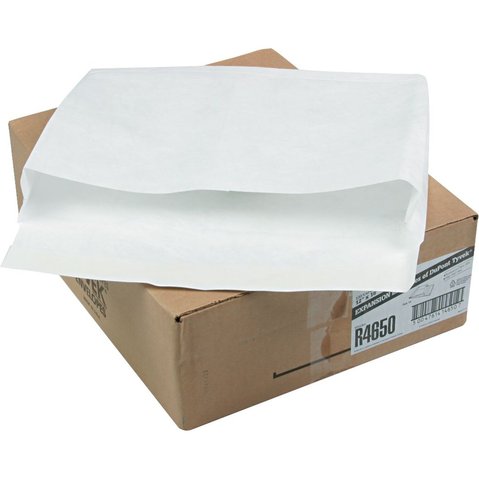 Quality Park Open End Flap-Stik Expansion Self Seal Catalog Envelope, 12 x 16 x 2, White, 100/Carton (R4650)