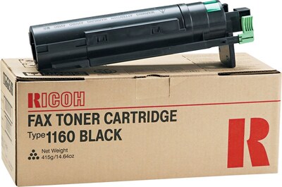 Ricoh® 430347 Type 1160 Fax Toner Cartridge, Black