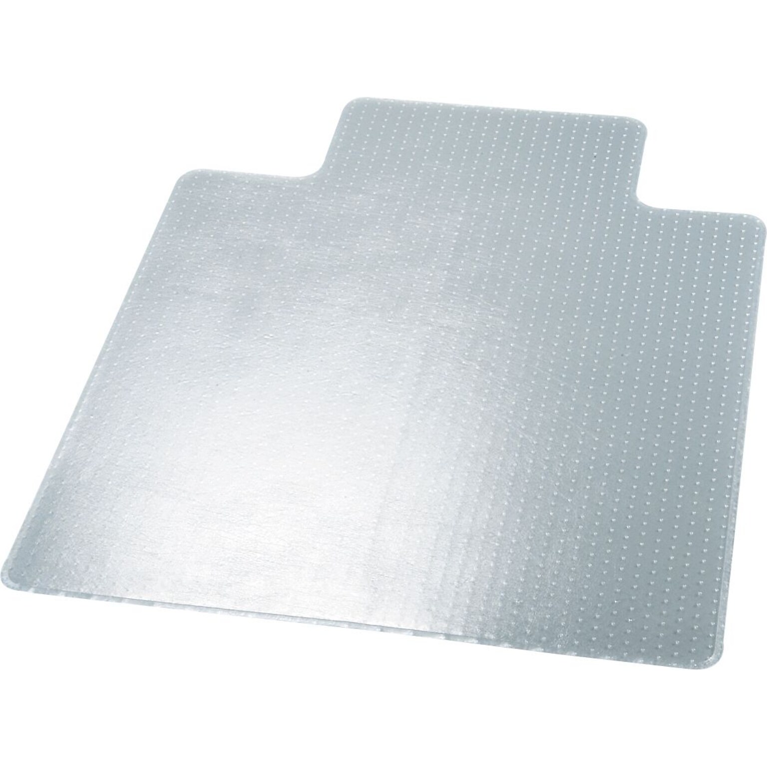 Lorell Carpet Chair Mat with Lip, 46 x 60, Medium-Pile, Clear (LLR25755)