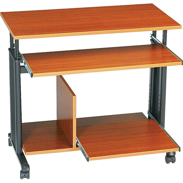 Safco Muv Mini Tower 36 Workstation Desk, Cherry (1927CY)