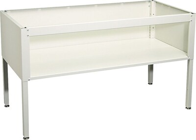 Safco E-Z Sort® Table Base With Shelf; Light Gray