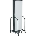 Screenflex® 11-Panel FREEstanding™ Portable Room Dividers, 6H x 205L, Grey