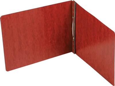 Smead Hinge Pressboard Binder, Red, 11 x 8 1/2